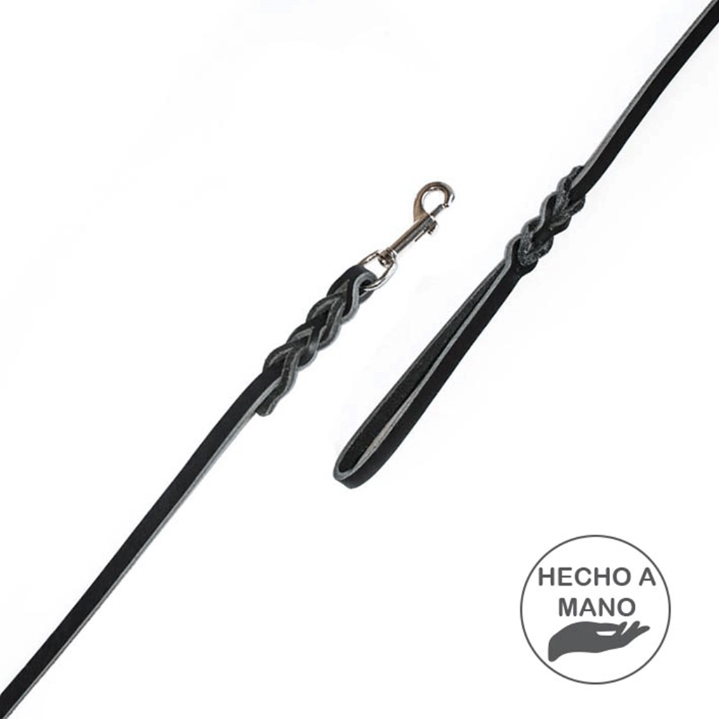 Correa de Cuero Trenzada 1m.